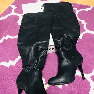 Report Knee High Stilettos